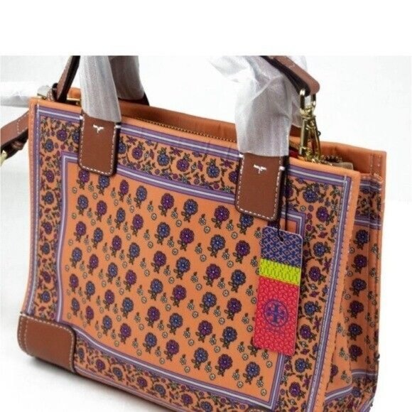 TORY BURCH Small Ella Daisy FloralTote Bag - Picture 7 of 13